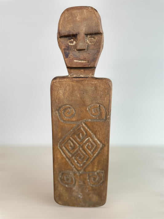 Vintage Hand Carved Tribal Figure  - #2