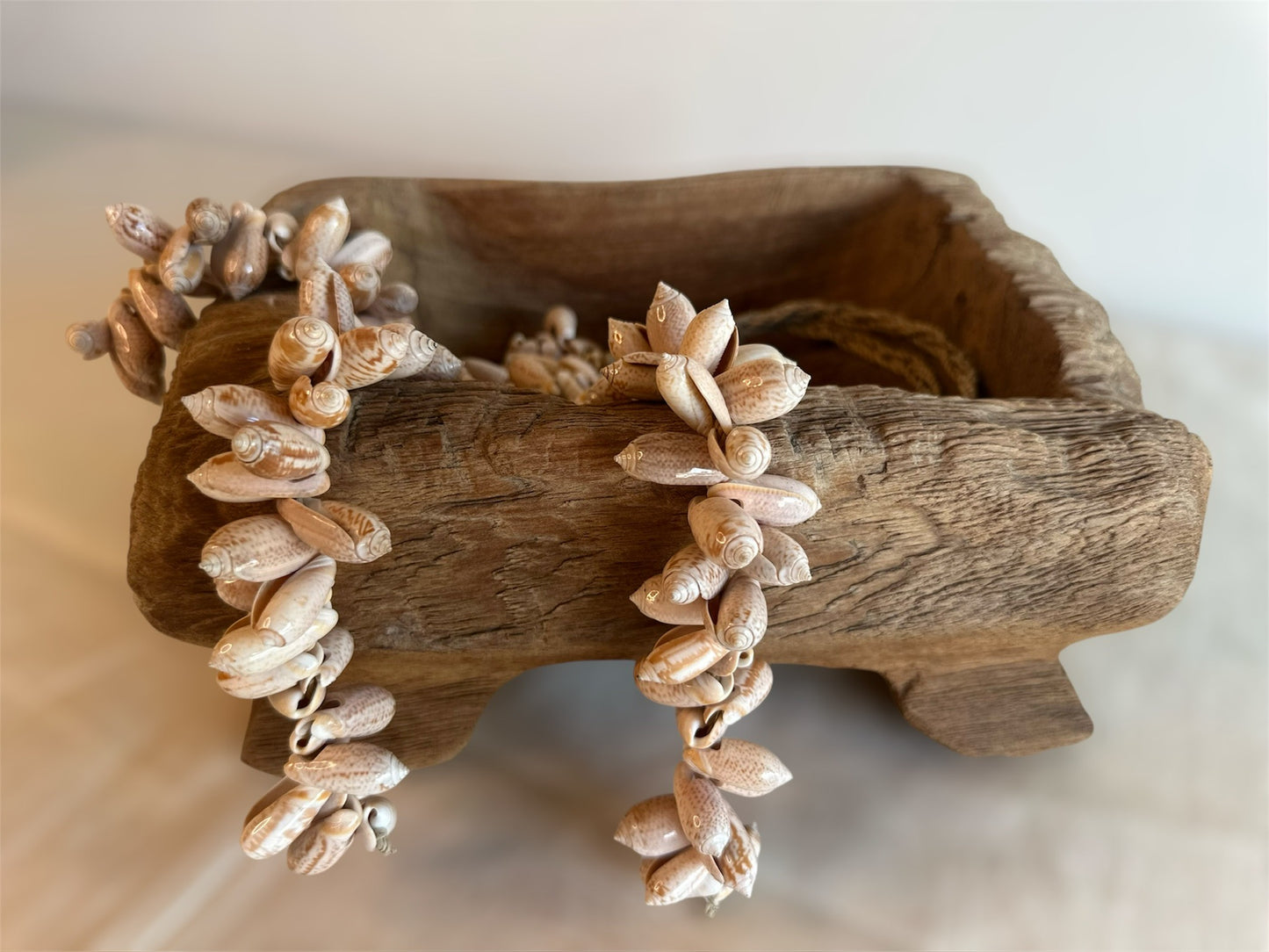 Vintage Wooden Bowl Display Piece