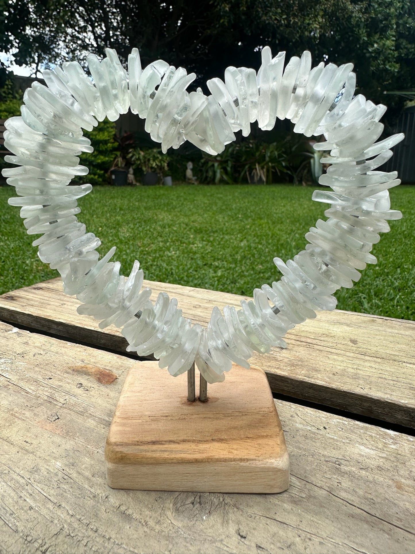 Bali Sea Glass “Hearts of Glass”