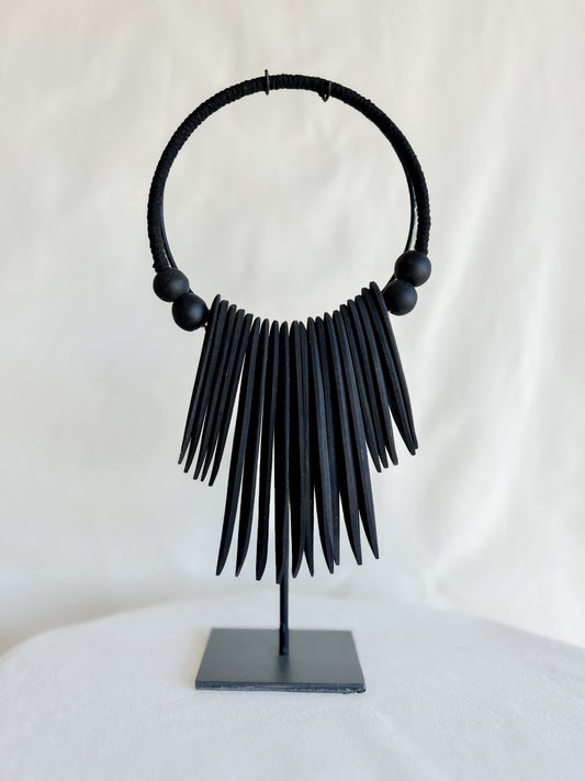 Angga Necklace - Black